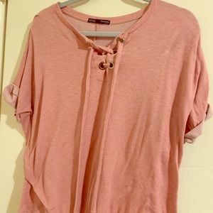 Front Drawstring Shirt
